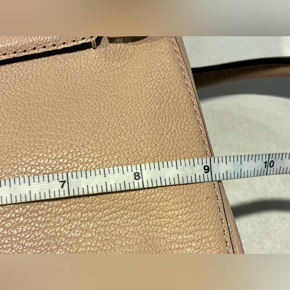 Michael Kors Double Zip Satchel  Crossbody And Double Handle Beige - Picture 13 of 16